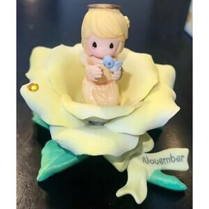 ENESCO Precious Moments Monthly Blossoms Figurine November 104610